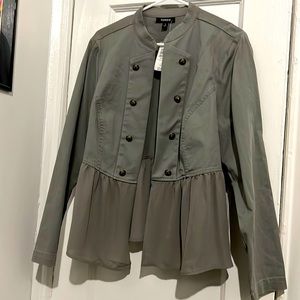 Torrid mixed media jacket